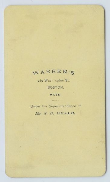 1874 CDV Warren Boston